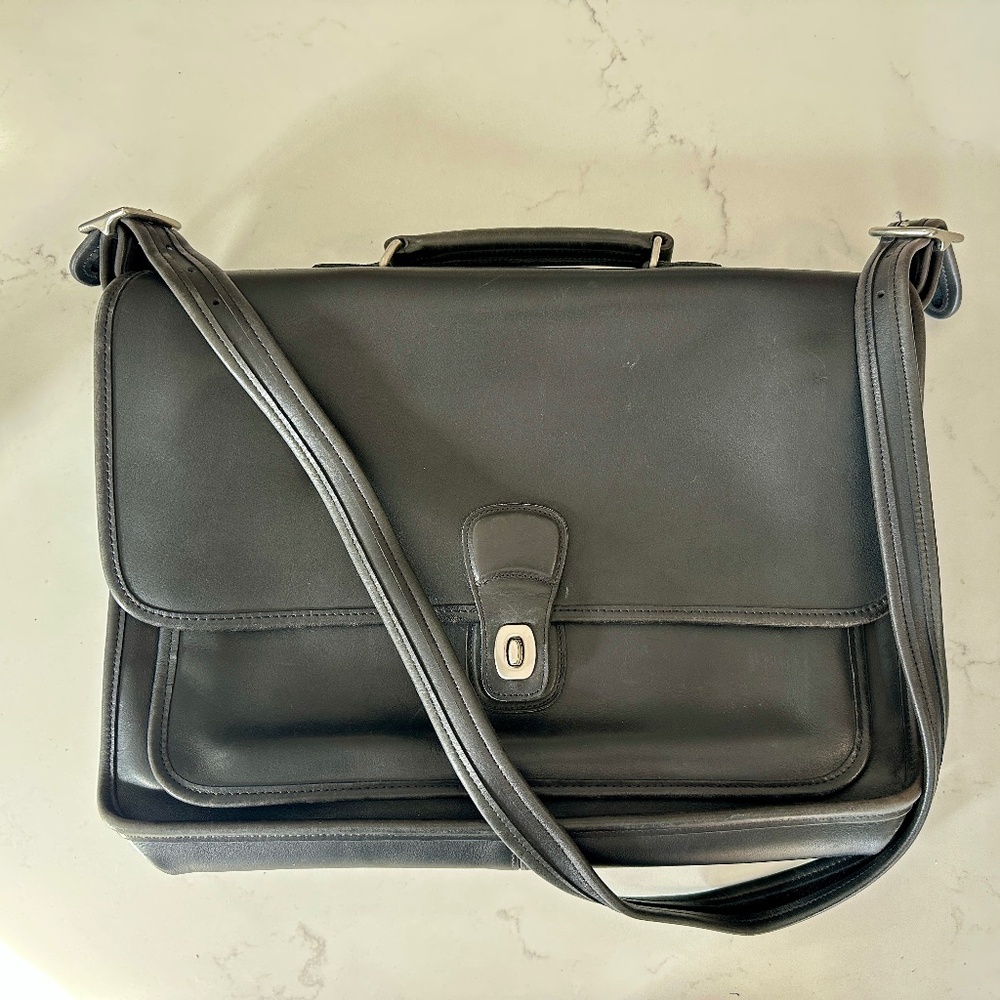 90's Vintage Coach Briefcase